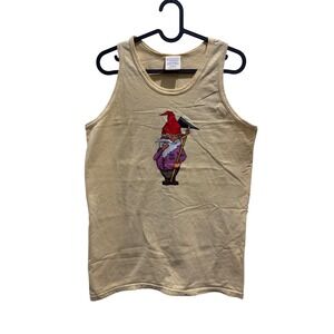 Comfort Wash Tank‎ Top S Trail Crew Gnome USA Grown Cotton Sleeveless
